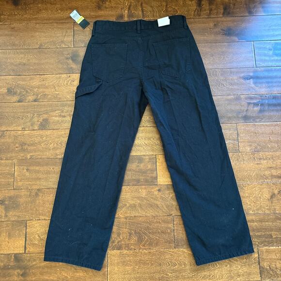 NWT Original Use Straight Leg Relaxed Carpenter Pants Black Men's Size 34 x 32 - Picture 3 of 7